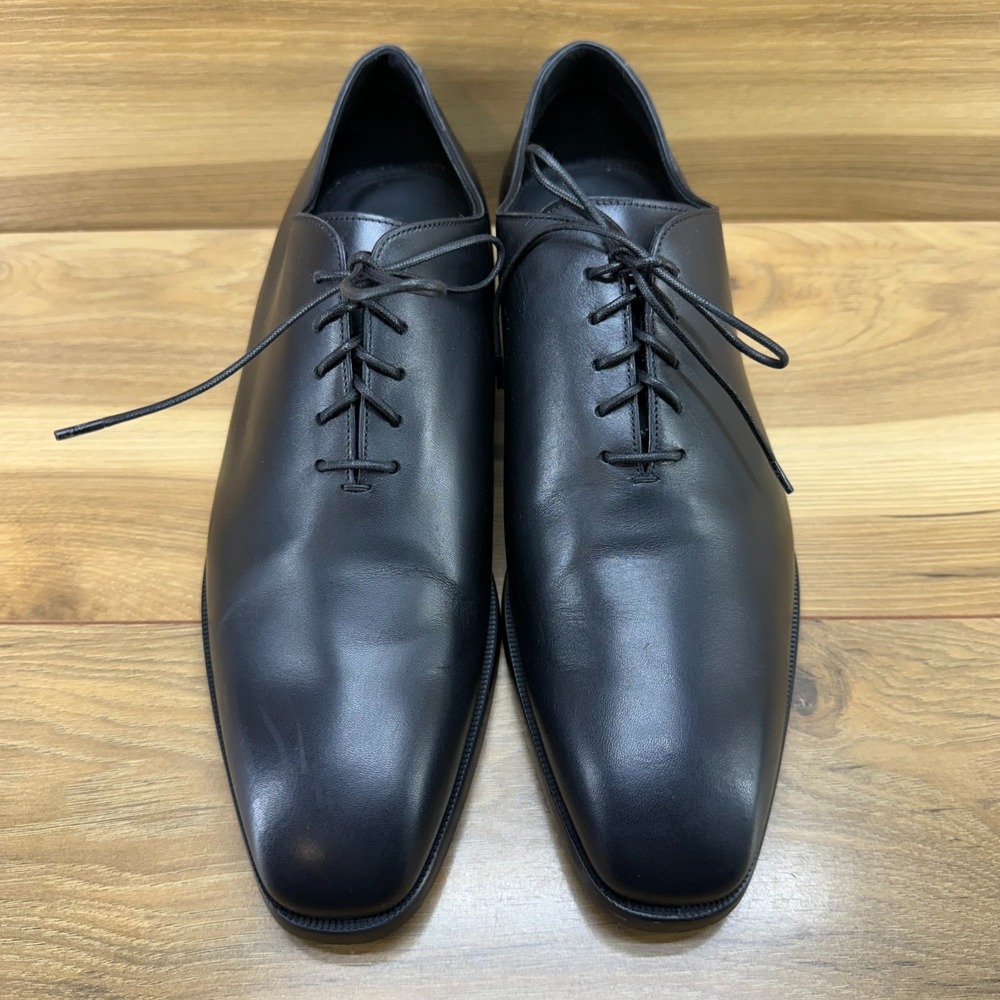Suitsupply Black Oxford Blake Mens 10 EU 43 Black Formal Wedding Business